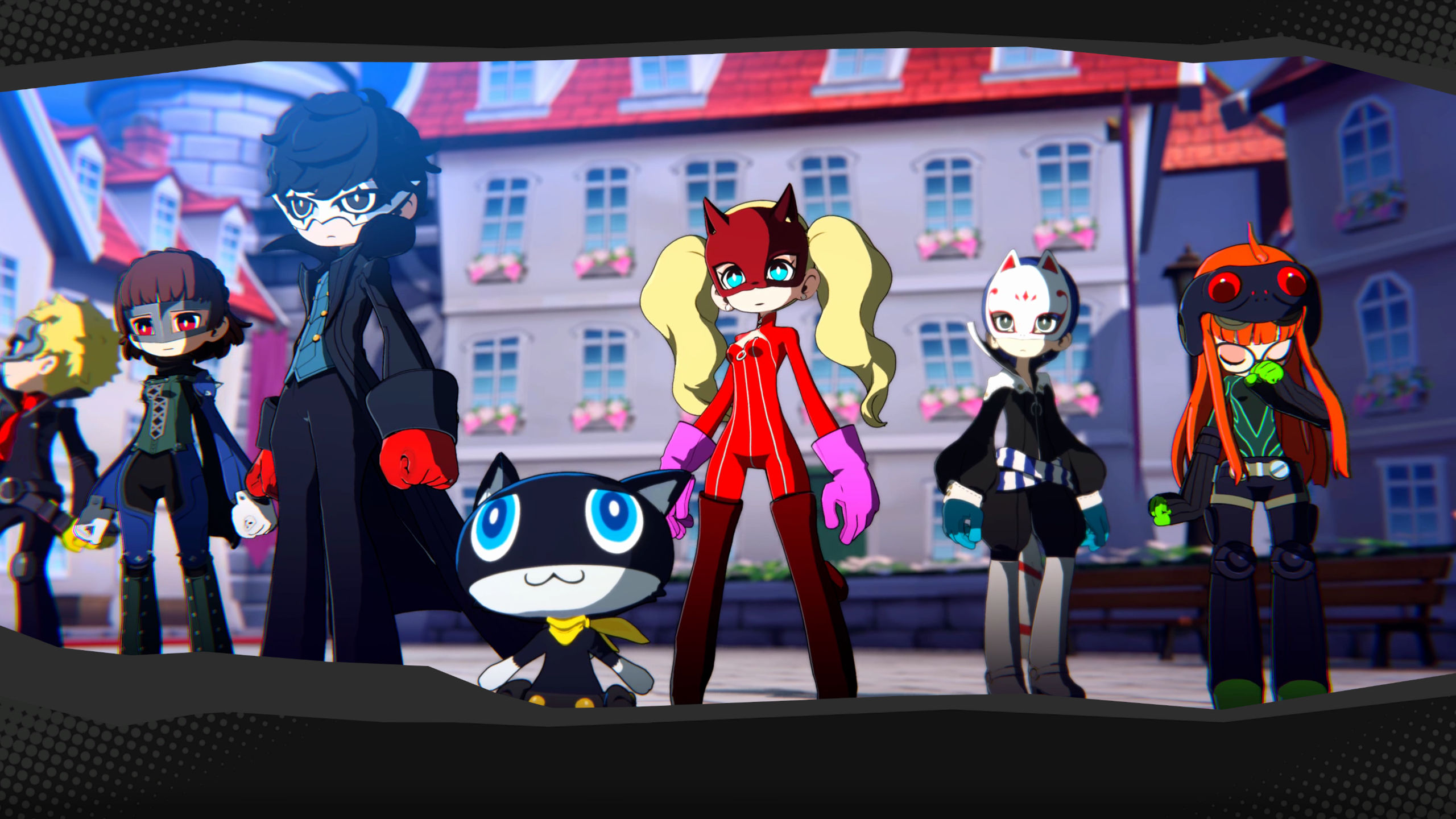 Persona 5 Gallery Preview. Chibi characters from Persona 5 Tactica