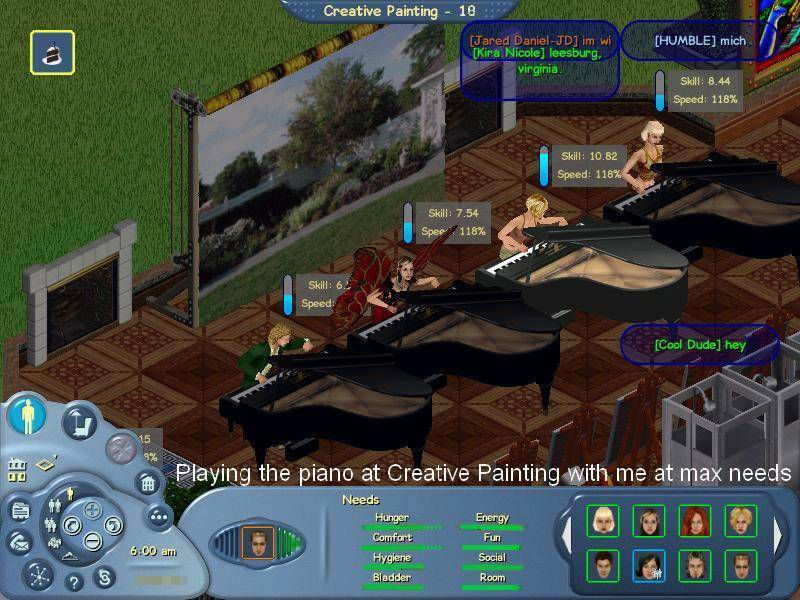 The Sims Online Gallery Preview